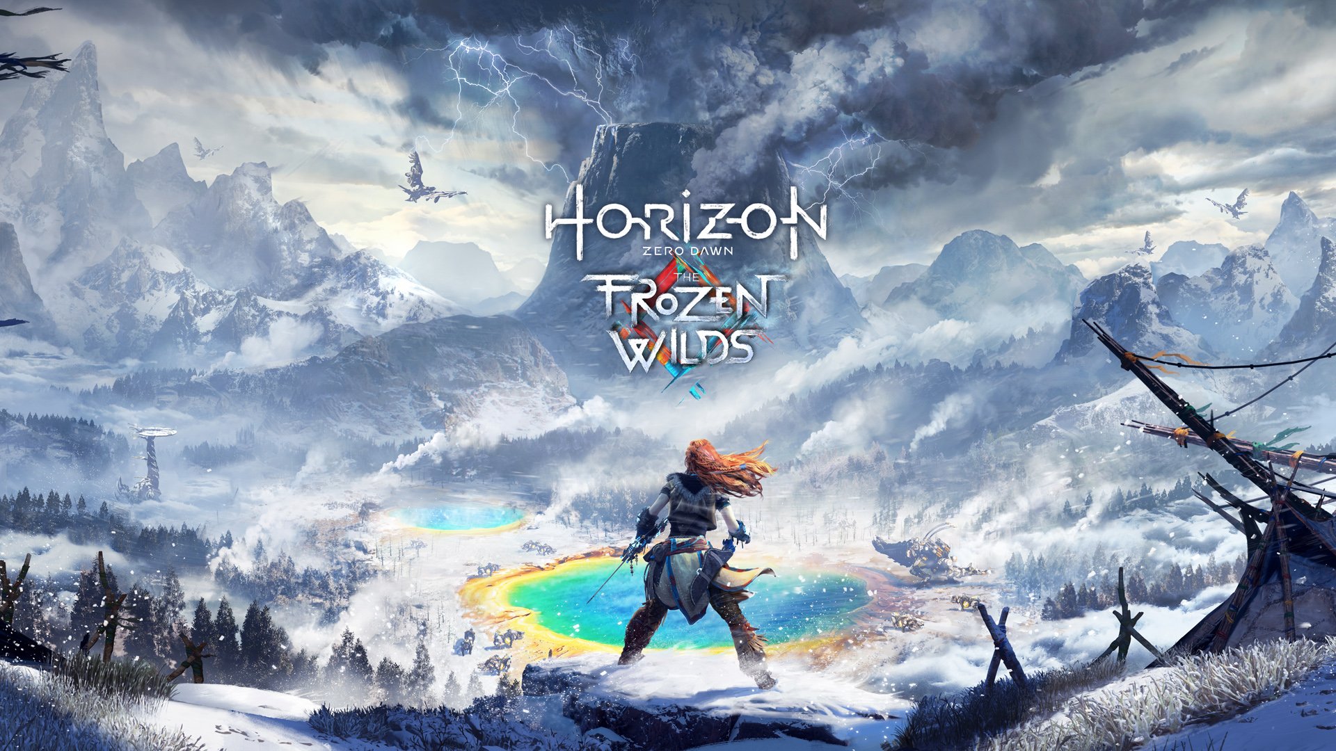 Horizon: Zero Dawn — Геймплея из DLC The Frozen Wilds